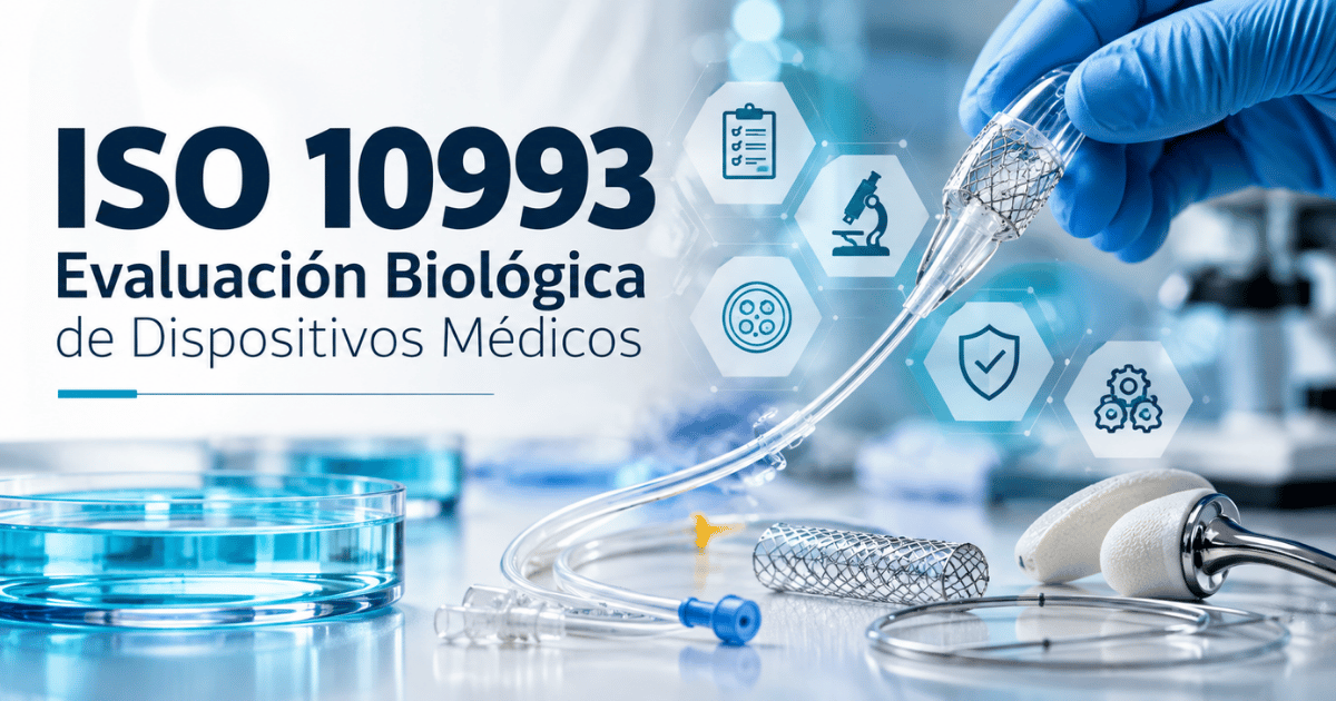 ISO 10993 Evaluación Biológica de Dispositivos Médicos