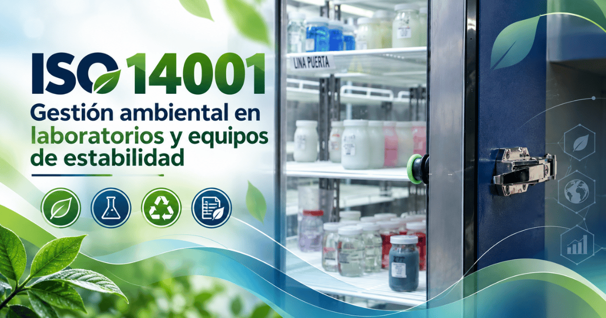 ISO 14001 Gestión ambiental en laboratorios y equipos de estabilidad