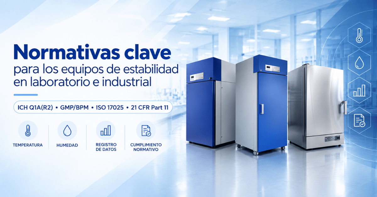 Normativas clave para los equipos de estabilidad en laboratorio e industrial