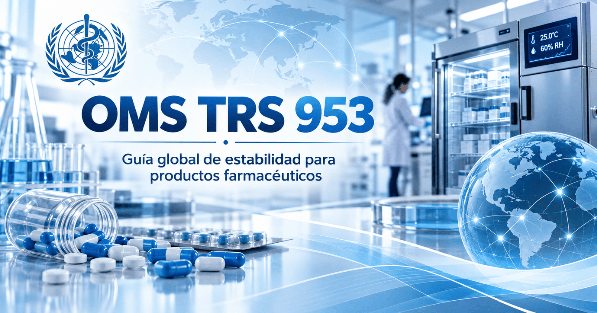 OMS TRS 953 Guía global de estabilidad para productos farmacéuticos