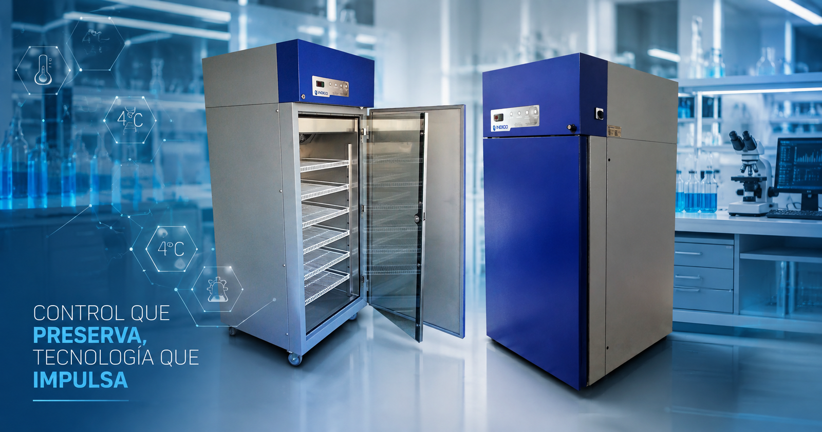 Refrigeradores Indigo Industriales