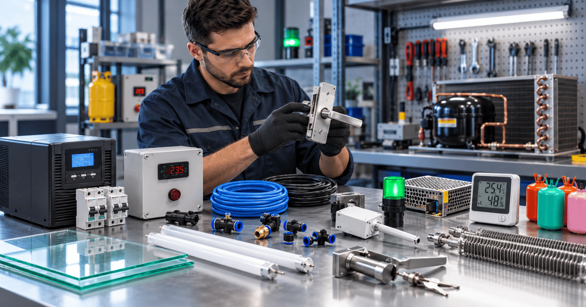 Suministro de Repuestos para Equipos Industriales o Laboratorios