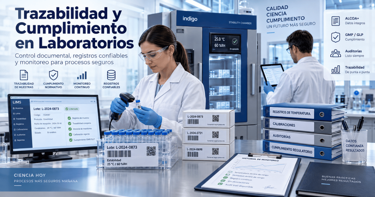Trazabilidad y Cumplimiento en Laboratorios