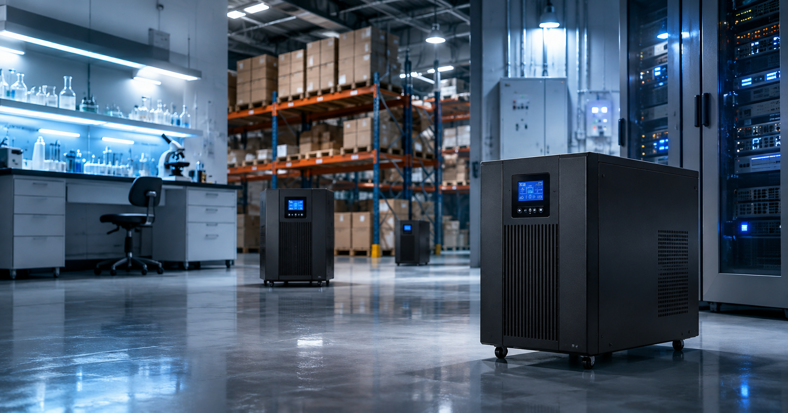 UPS Laboratorios, Bodegas o Equipos